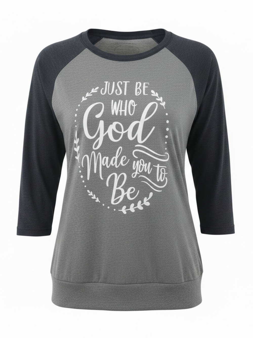 Women's Gray Inspirational Graphic Sweatshirt